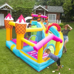 Ice Cream Design Kid Party Game Toy Jumping Castle Cheap Bounce House Inflatable Bouncer