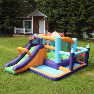 Customizable Outdoor Toddler Inflatable Water Castle Bounce House Water Climbing Pool with Swimming Slide for Kids