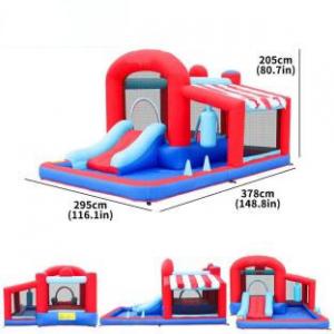 Small Mini Family Bouncy Castle Bounce House Inflatable Bouncer Small Bouncing Castle Kids Inflatable House Mini Bounce House