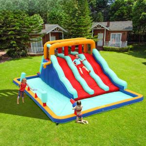 Use Party Games Funny Water Slide Bouncy Castle Jumping House Inflatable Bounce House with Kids