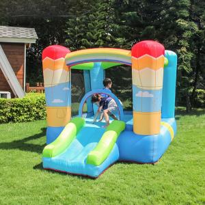 Candy Castle AirJumping Inflatable Castle House Inflatable House Bouncy Castle with Kids