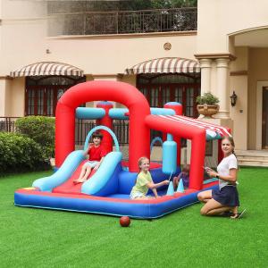 Small Mini Family Bouncy Castle Bounce House Inflatable Bouncer Small Bouncing Castle Kids Inflatable House Mini Bounce House